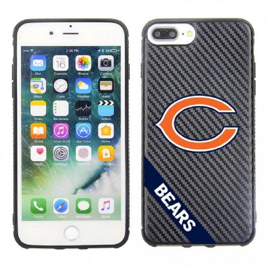 PBG NFL Chicago Bears Carbon Case for iPhone 8 Plus, 7 Plus & 6s Plus (5.5")