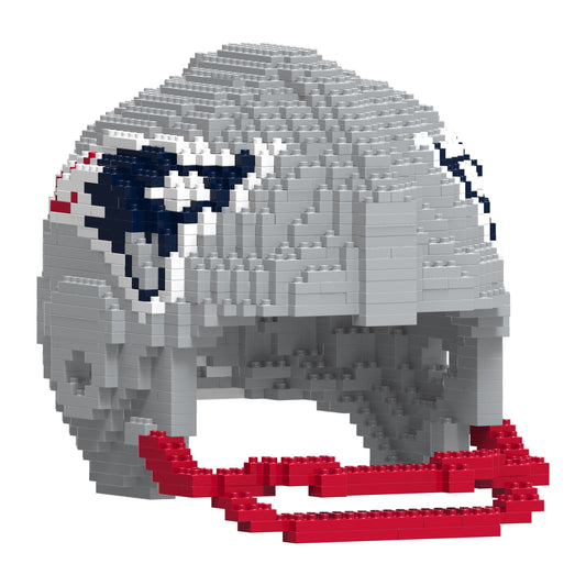 FOCO New England Patriots 3D BRZLX Construction Toy - Large Helmet Regular Size