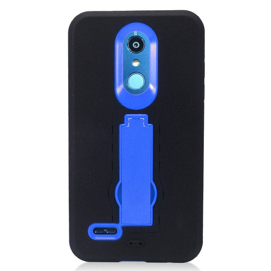 GSA Hybrid Armor Case w/Stand - Blue LG K30 2018 Phoenix Plus, Xpression Plus, Harmony2, Premier Pro LTE