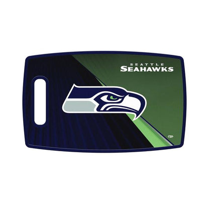 Sports Vault NFL Seattle Seahawks Large Cutting Board 14.5" X 9"