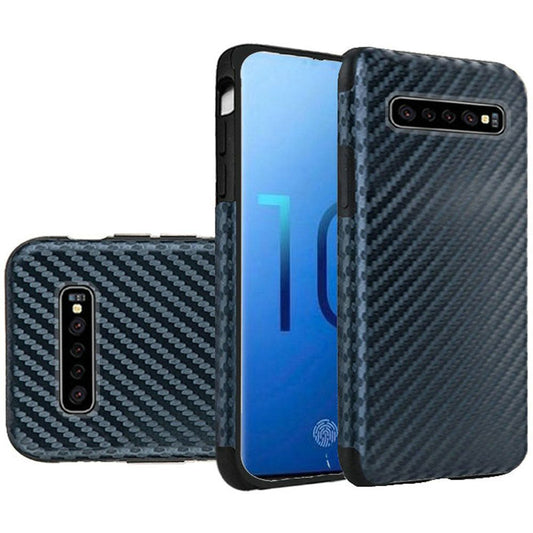GSA Carbon Fiber Case for Samsung Galaxy S10 Plus (6.4") - Blue