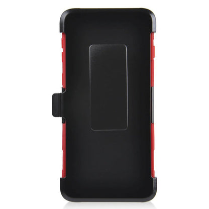 GSA Car Armor Holster Case Stand for Samsung Galaxy S10 (6.1") Black Red