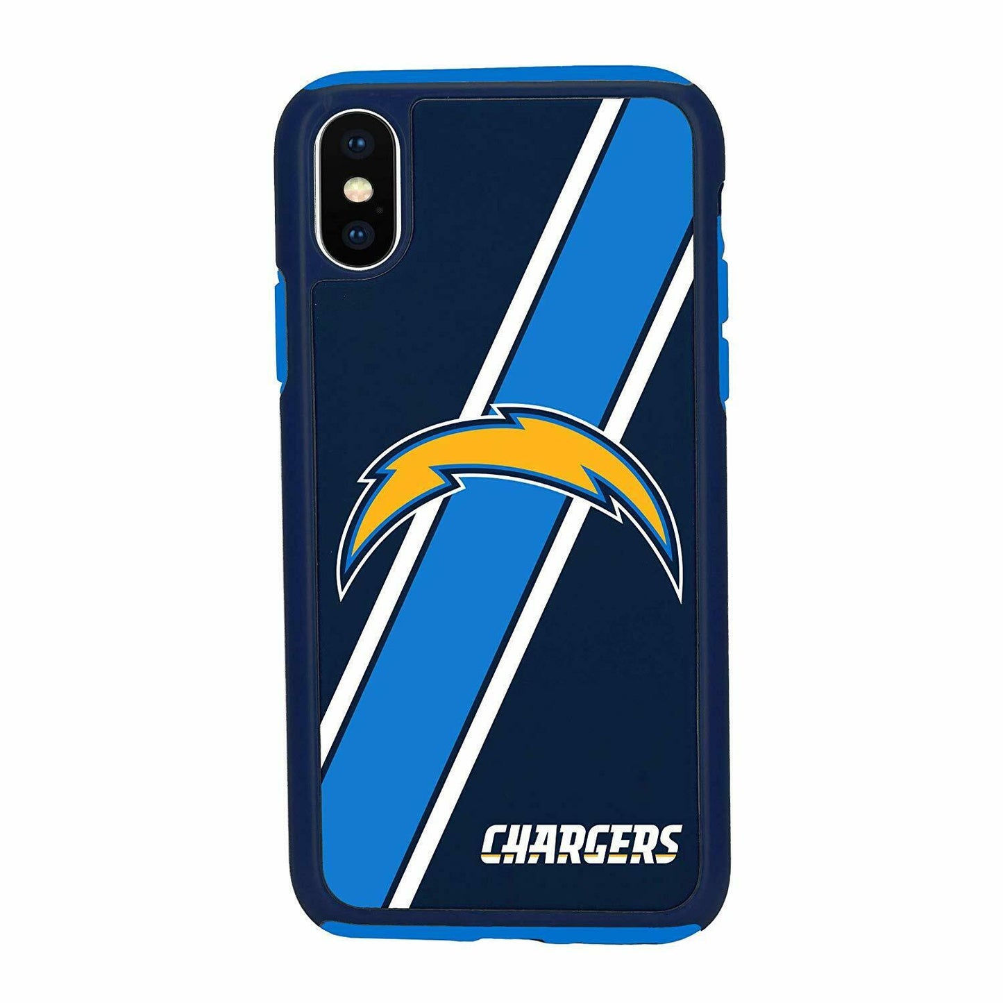FOCO NFL Los Angeles Chargers Dual Hybrid Case for iPhone XS Max (6.5")