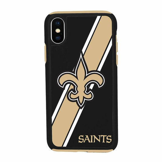 FOCO NFL New Orleans Saints Dual Hybrid Case for iPhone XS Max (6.5")