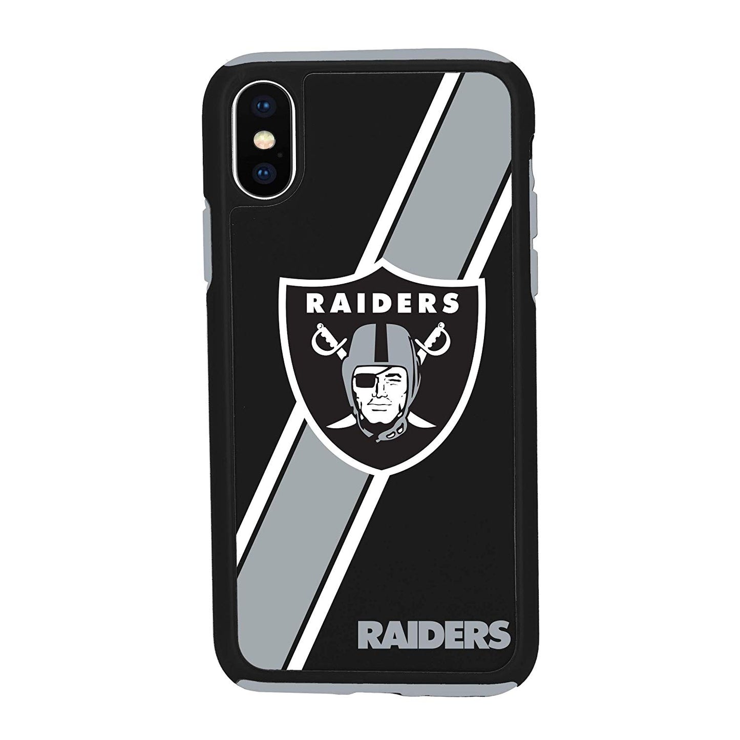 FOCO NFL Las Vegas Raiders Dual Hybrid Case for iPhone XR (6.1")