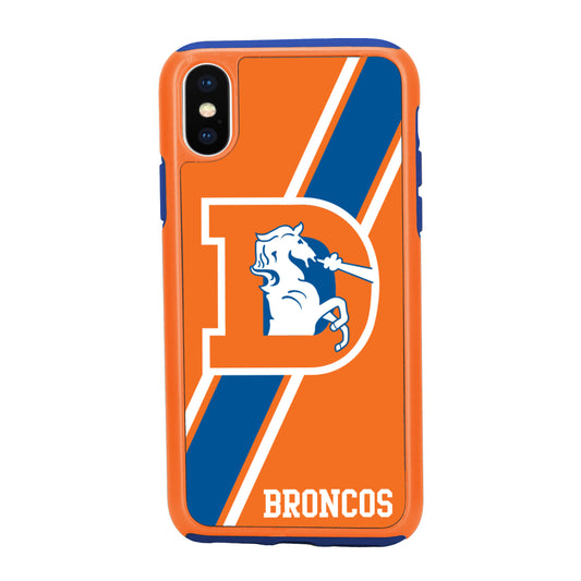 FOCO NFL Denver Broncos Retro Dual Hybrid Case for iPhone XR (6.1")