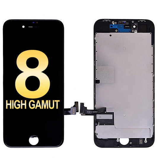 GSA LCD Touch Screen Back Plate for iPhone 8, SE (2020), SE (2022) (High Gamut)