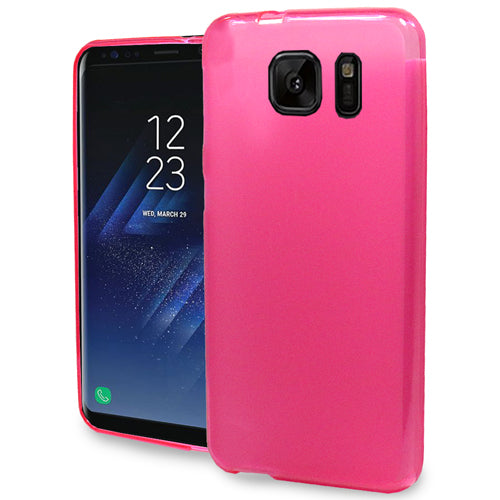 GSA Slim Flexible Candy Case For Samsung Galaxy S8 - Hot Pink