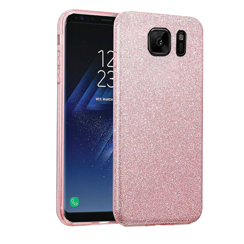 GSA Slim Glitter Candy Case For Samsung Galaxy S8 - Rose Gold