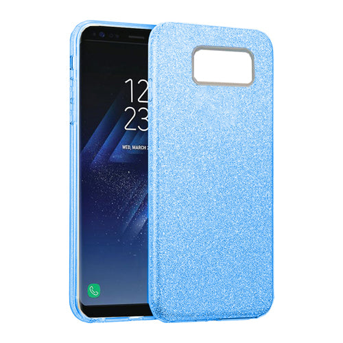 GSA Slim Glitter Candy Case For Samsung Galaxy S8 - Blue