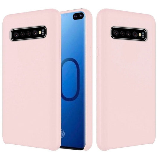 GSA Soft Silicone Candy Case for Samsung Galaxy S10 Plus (6.4") - Pink Sand