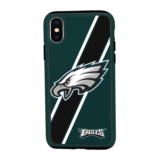 FOCO NFL Philadelphia Eagles Dual Hybrid Case for iPhone XS Max (6.5")