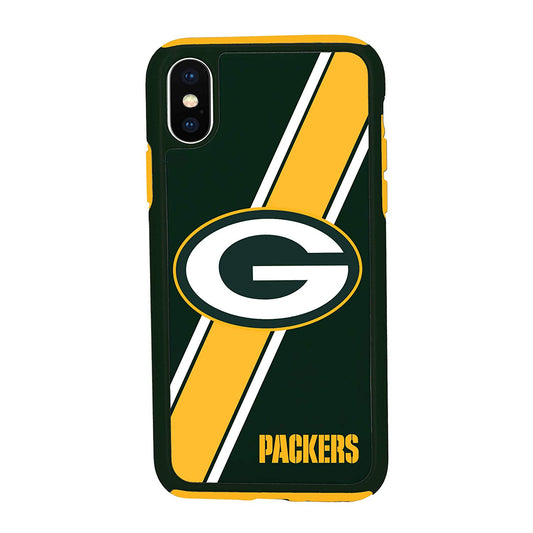 FOCO NFL Green Bay Packers Dual Hybrid Case for iPhone XS Max (6.5")
