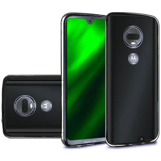 GSA Slim Flexible Candy Case for Motorola Moto G7 Power/G7 Supra/XT1955 - Black