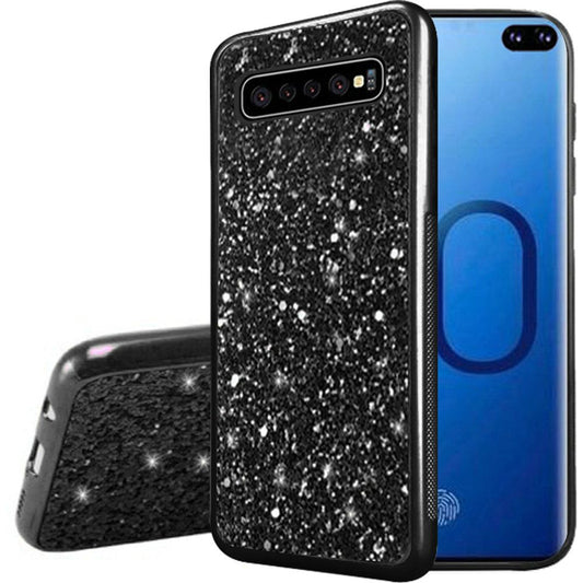 GSA Glitter Candy Case for Samsung Galaxy S10 Plus (6.4") - Black