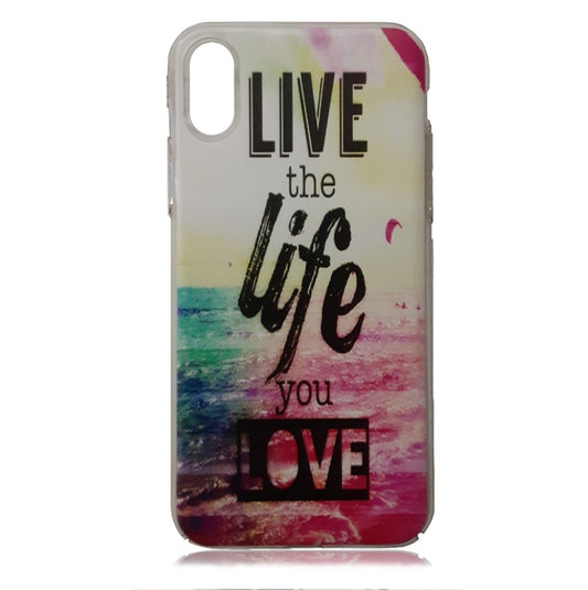 GSA Live The Life You Love Candy Case For iPhone XR (6.1")
