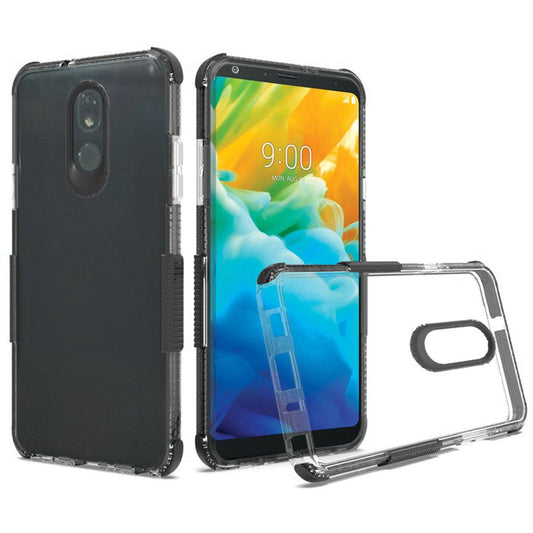 GSA Premium Ultra Edge Shockproof Bumper For LG Stylo 5 - Clear/Black
