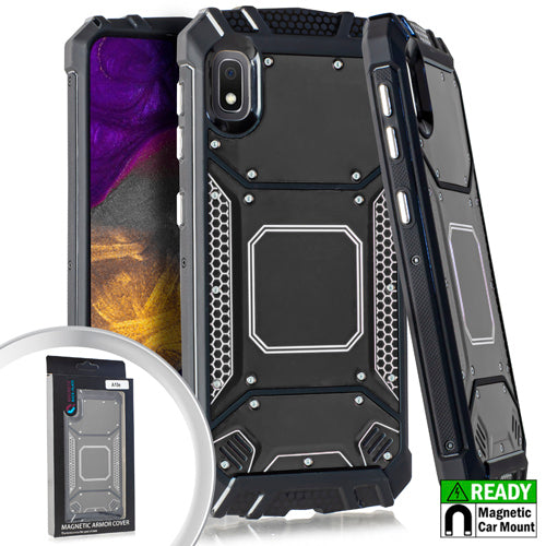 GSA Metal Jacket Hybrid Case For Samsung Galaxy A10e - Black