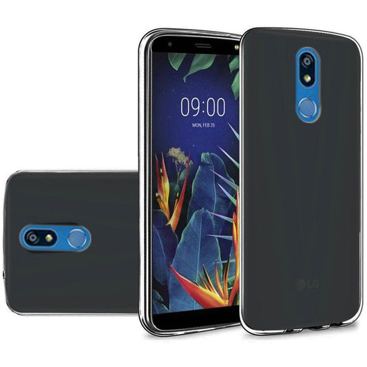 GSA Slim Flexible Candy Case for LG K40, Harmony 3, Solo - Black