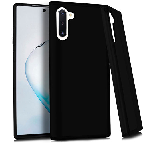 GSA Slim Flexible Candy Case for Samsung Galaxy Note 10 (6.3") - Black
