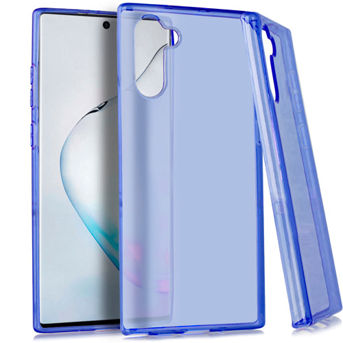 GSA Slim Flexible Candy Case for Samsung Galaxy Note 10 (6.3") - Blue