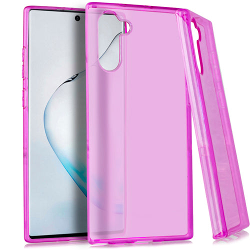 GSA Slim Flexible Candy Case for Samsung Galaxy Note 10 (6.3") - Pink