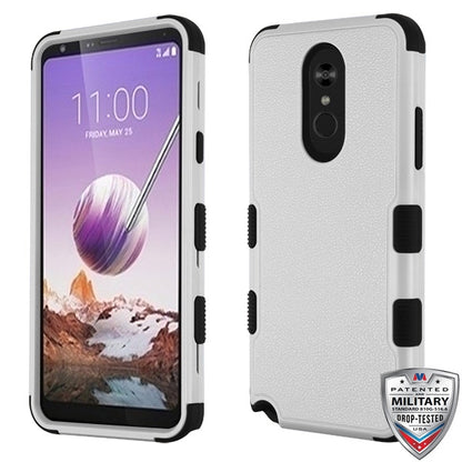 GSA Natural TUFF Military-Grade Certified Hybrid Case For LG Stylo 5 - Gray/Black