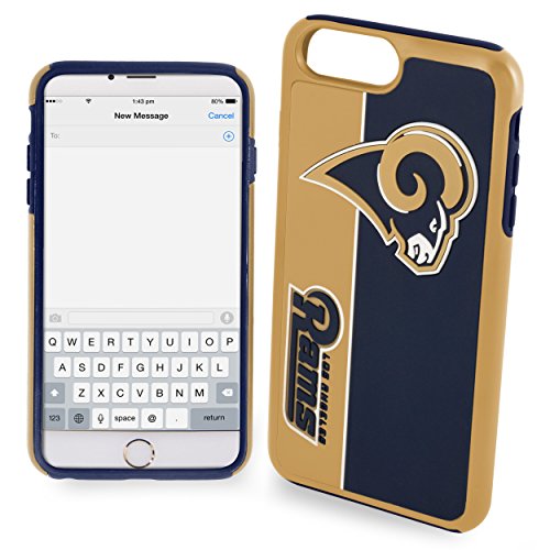 FOCO NFL Los Angeles Rams Dual Layers For iPhone 8 Plus, 7 Plus,6 Plus & 6S Plus