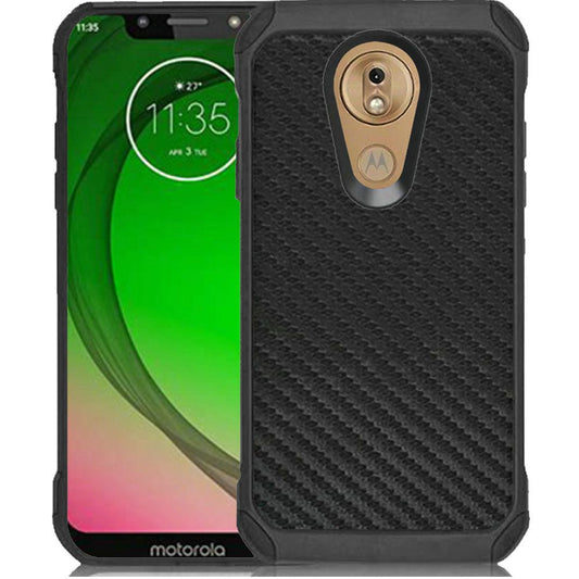 GSA Carbon Fiber Hybrid for Motorola Moto G7 Play, Xt1952 Black