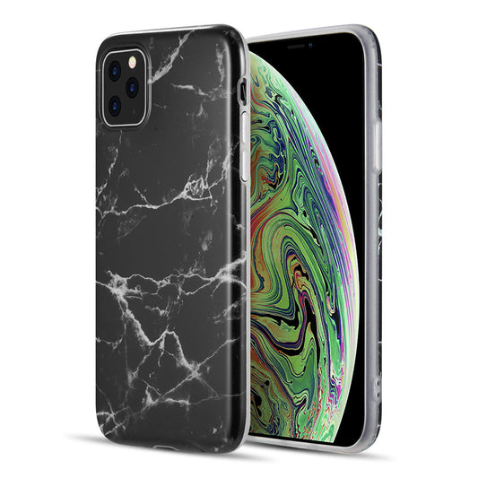 GSA Marble Collection Candy Case For iPhone 11 Pro Max (6.5") - Black