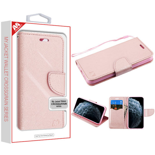 MyBat Wallet C. Card My Jacket for Apple iPhone 11 Pro (5.8") - Rose Gold