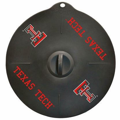 BB NCAA Texas Tech Red Raiders 9" Silicone Lids Fit Pots/Bowls, Hot/Cold 2 pack