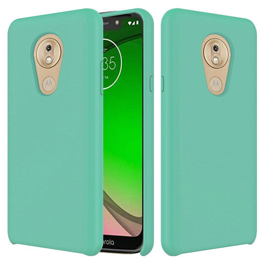 GSA Simply Made Silicone Candy Case for Moto G7 Play, XT1952 - Mint