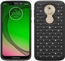GSA Studded Rhinestone Hybrid Case for Motorola Moto G7 Play, XT1952 - Black