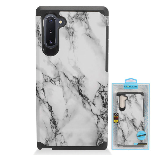 GSA Astronoot Image Hybrid Case for Samsung Galaxy Note 10 (6.3") - White Marble