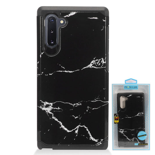 GSA Astronoot Image Hybrid Case for Samsung Galaxy Note 10 (6.3") - Black Marble