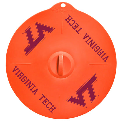 BB NCAA Virginia Tech Hokies 9" Silicone Lids Fit Pots & Bowls, Hot/Cold  2 Lids