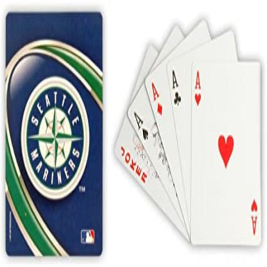 PSG MLB Licensed Seattle Mariners Vortex Playing Cards