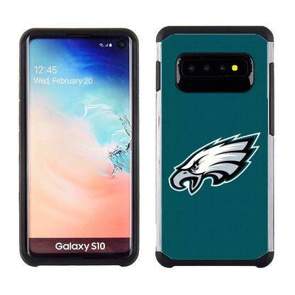 PBG NFL Philadelphia Eagles Textured Case for Samsung Galaxy S10 (6.1")