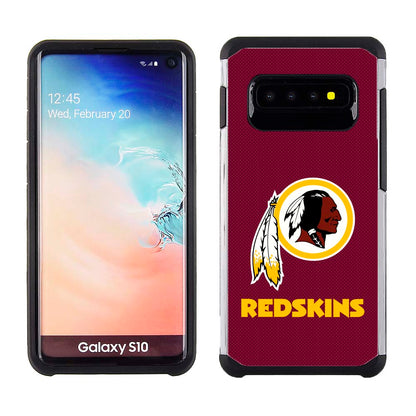 PBG NFL Washington Redskins Textured Case for Samsung Galaxy S10 (6.1")