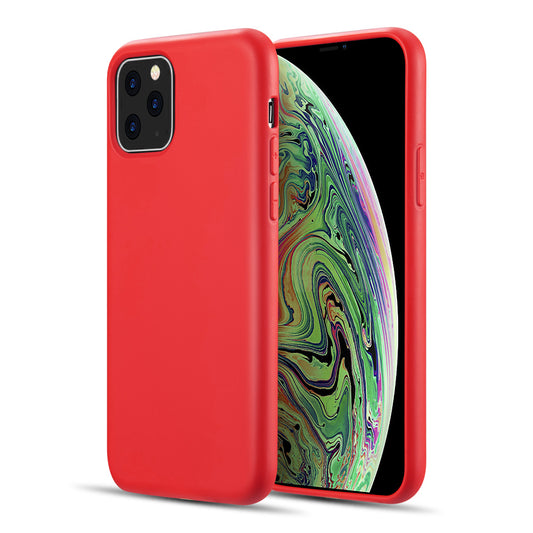 GSA Simplemade Slim Silicone Case For iPhone 11 Pro Max (6.5") - Red