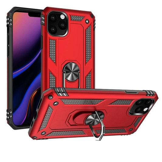 GSA Slim Armor Hybrid Case For iPhone 11 Pro (5.8") - Red/Black