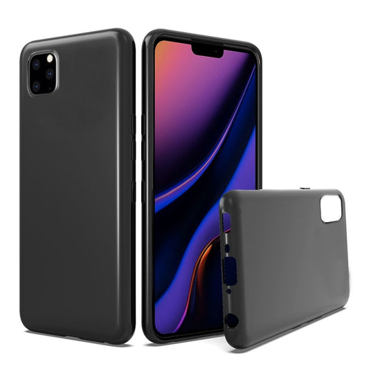GSA Solid TPU Candy Case For iPhone 11 iPhone Pro MAX (6.5") - Black