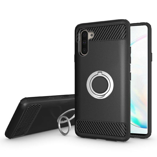 GSA Sleek Hybrid Case Ring Stand for Samsung Galaxy Note 10 (6.3") Black