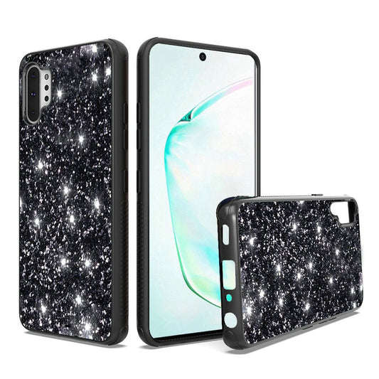 GSA Glitter Bling Candy Case for Samsung Galaxy Note 10 Plus - Black