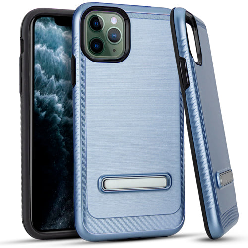 GSA Brushed Hybrid Case w/Kickstand for iPhone 11 Pro (5.8") - Blue