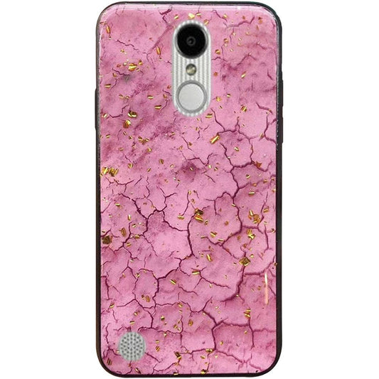 GSA Frozen Glitter Case LG Aristo 2, Aristo3, Fortune 2, Tribute Pink Gold