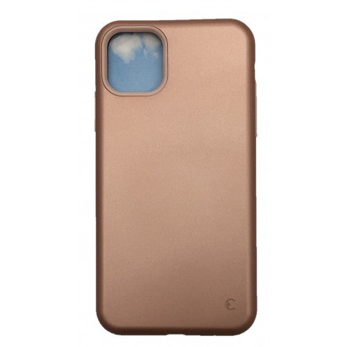 GSA Slim Rubberized Hybrid Case for Apple iPhone 11 Pro (5.8") - Rose Gold