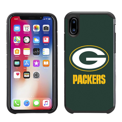 PBG NFL Green Bay Packers Textured Case for iPhone X & XS (5.8")