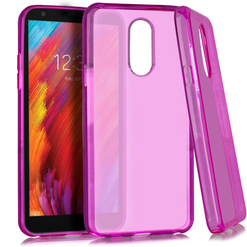 GSA Slim Flexible Candy Case for LG Aristo 4 Plus - Hot Pink